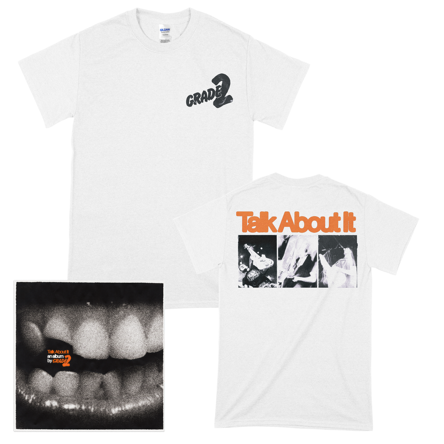 Grade 2 (Talk About It) CD+White Shirt Bundle
